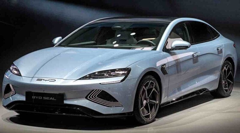BYD seal luxury car