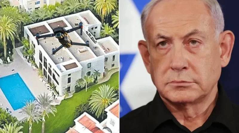 attack on netanyahu home