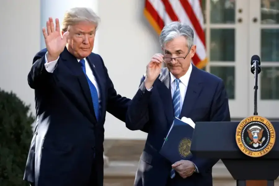 President-Elect Trump Weighs Powell's Future as Fed Chair Amid Tensions Over Economic Policy 1 President-Elect Tump with Powell