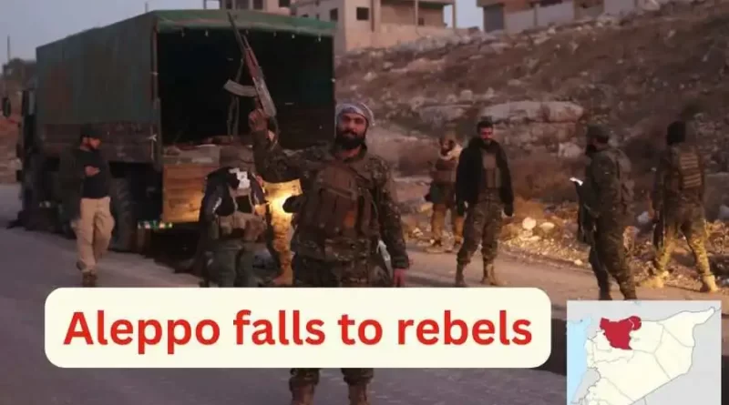 Aleppo in Syria falls to rebels