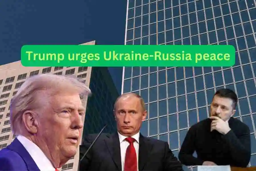 Trump urges Ukraine-Russia peace, blames Zelensky 1 Urkaine