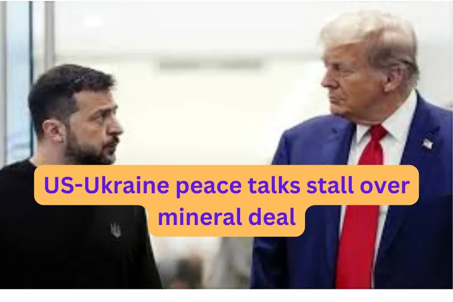 US-Ukraine peace talks stall over mineral deal 1 US-Ukraine peace talks